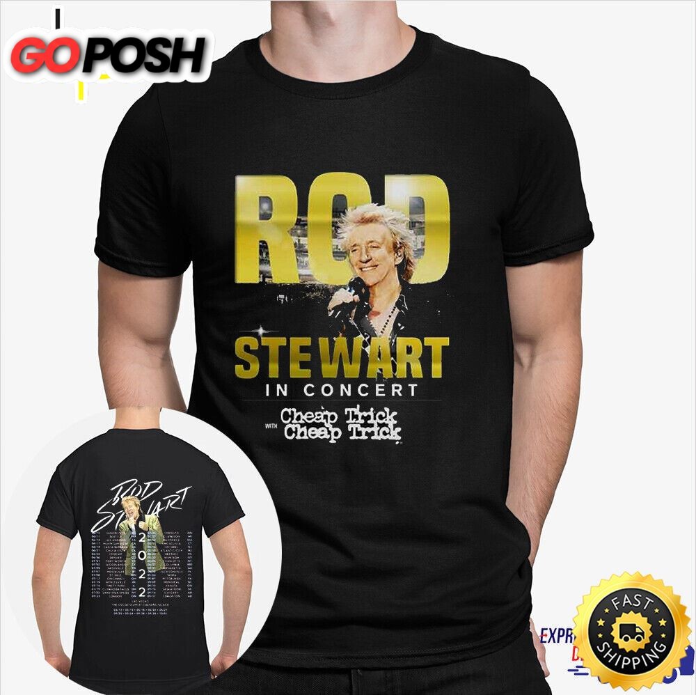 Rod Stewart 2022 North American Tour Music Concert Dates Unisex T-shirt