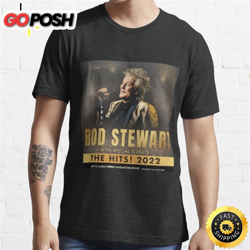 Rod Stewart 2025 North American Tour Music T-shirt