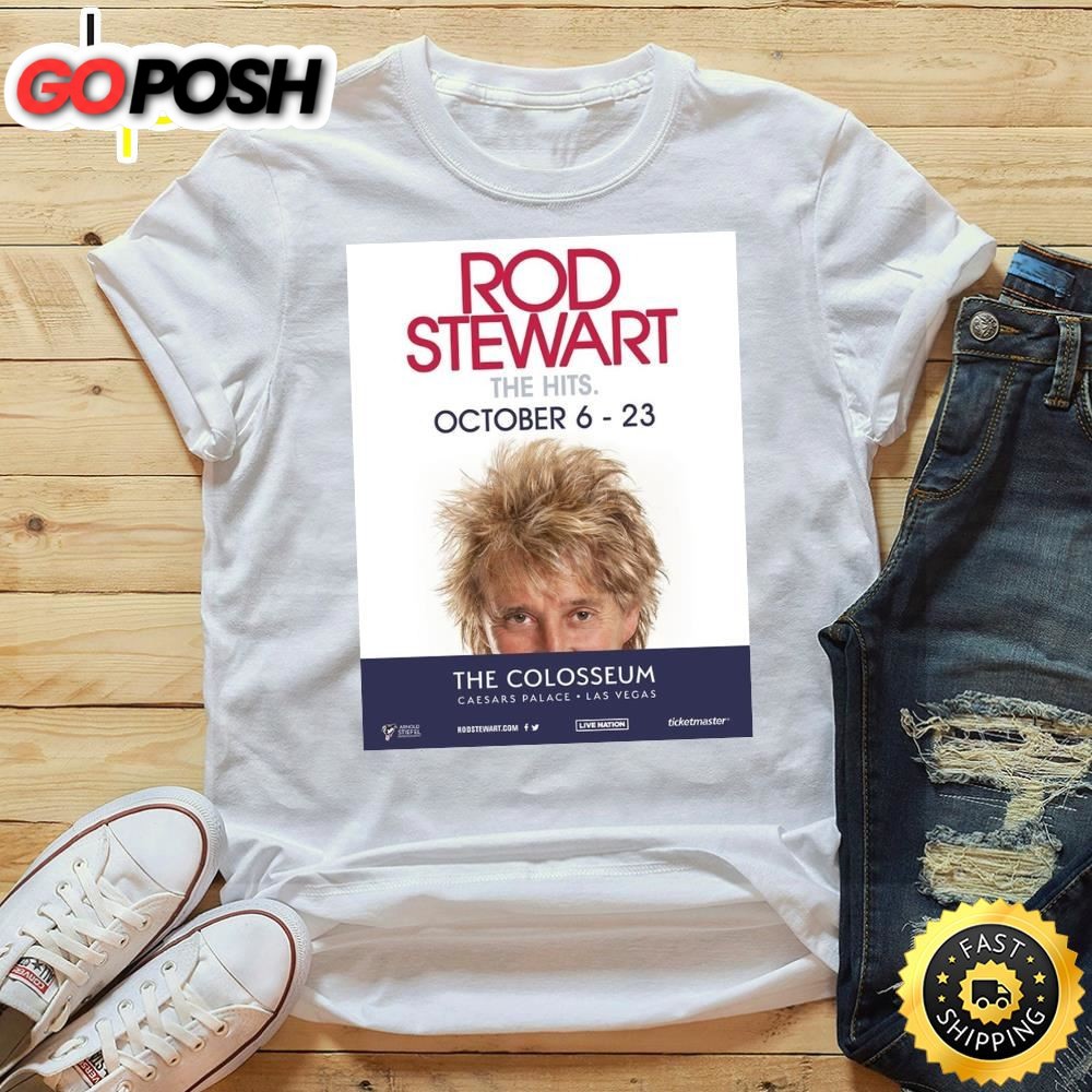 Rod Stewart Celebrates 10th Anniversary Tshirt