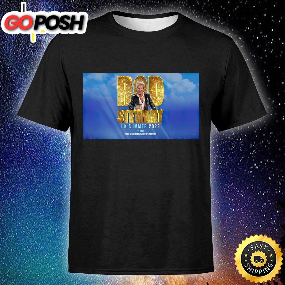 Rod Stewart Heading To Northampton During 2025 Uk Summer Tour Unisex Tshirt