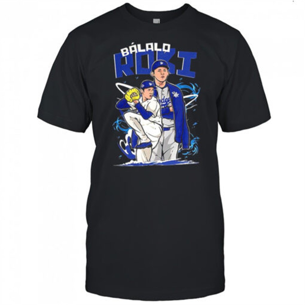 roki-sasaki-los-angeles-dodgers-baseball-bailalo-roki-graphic-shirt-zqfl4mnj Roki Sasaki Los Angeles Dodgers baseball Báilalo Roki graphic shirt