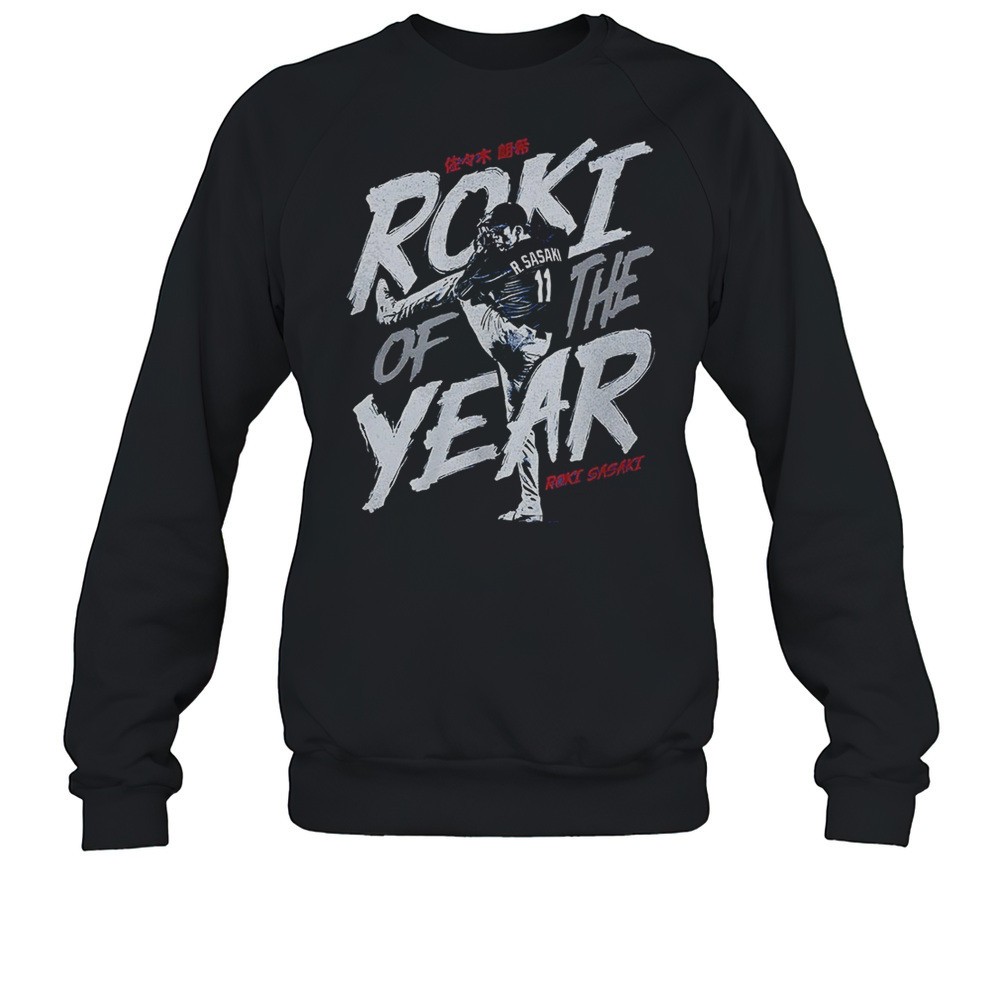 Roki Sasaki Los Angeles Dodgers MLB Baseball Roki Of The Year Vintage Shirt