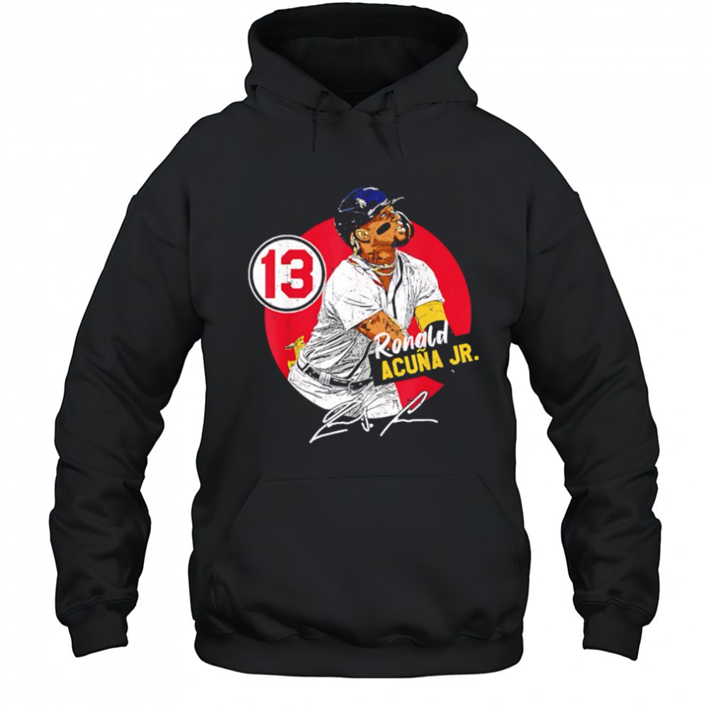 Ronald Acuna Jr. Atlanta Baseball MLB Players vintage 90s shirt