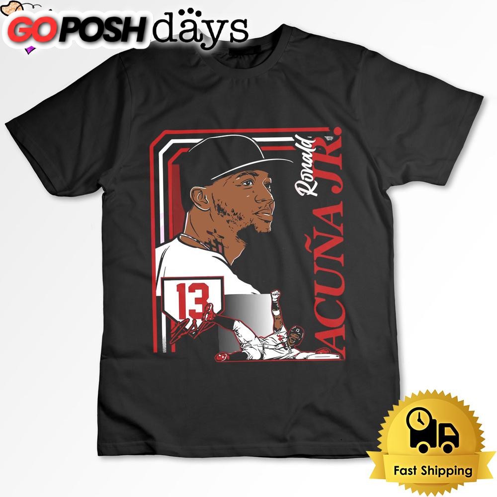 Ronald Acuna Jr Collage Frame Atlanta Braves T Shirt