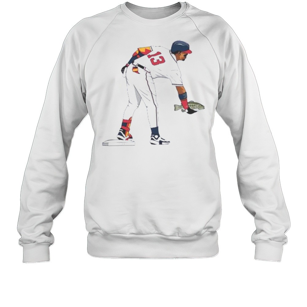 Ronald Acuna Jr Fishing Atlanta Braves Shirt