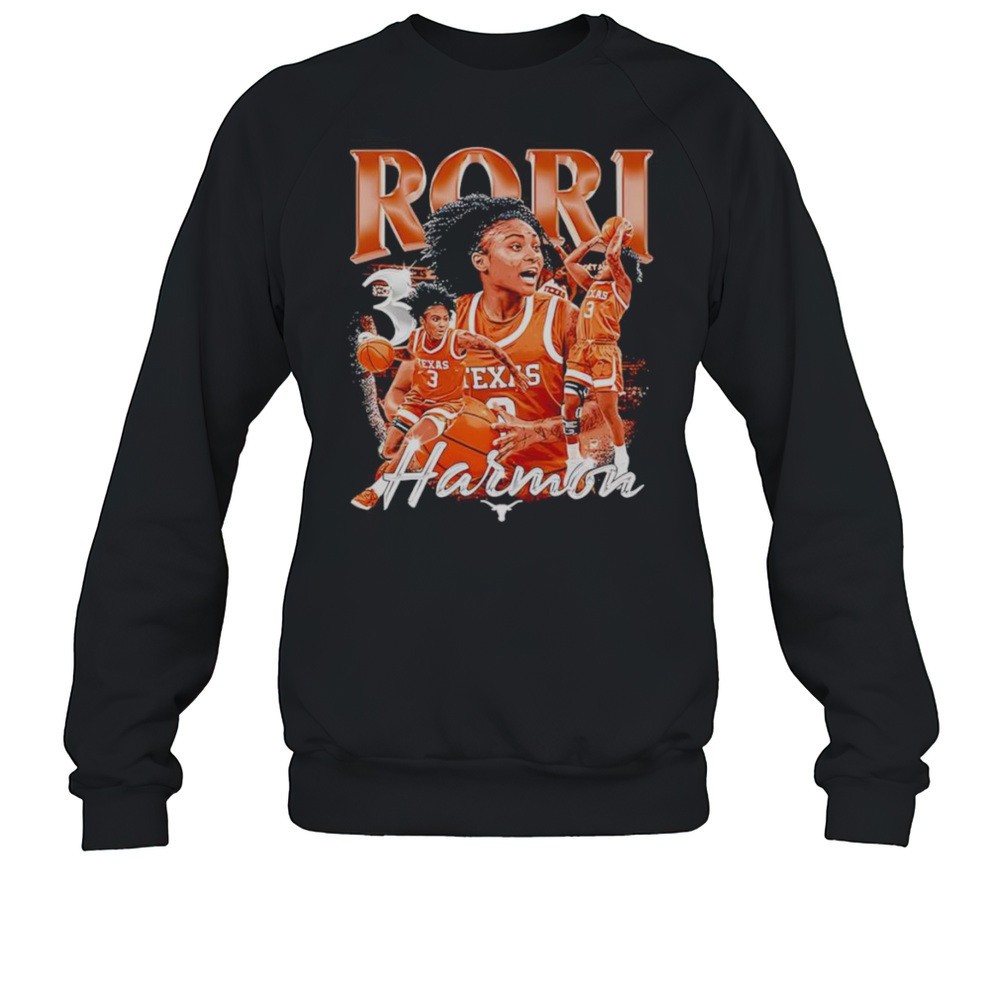 Rori Harmon Texas Longhorns Basketball Graphic Shirt