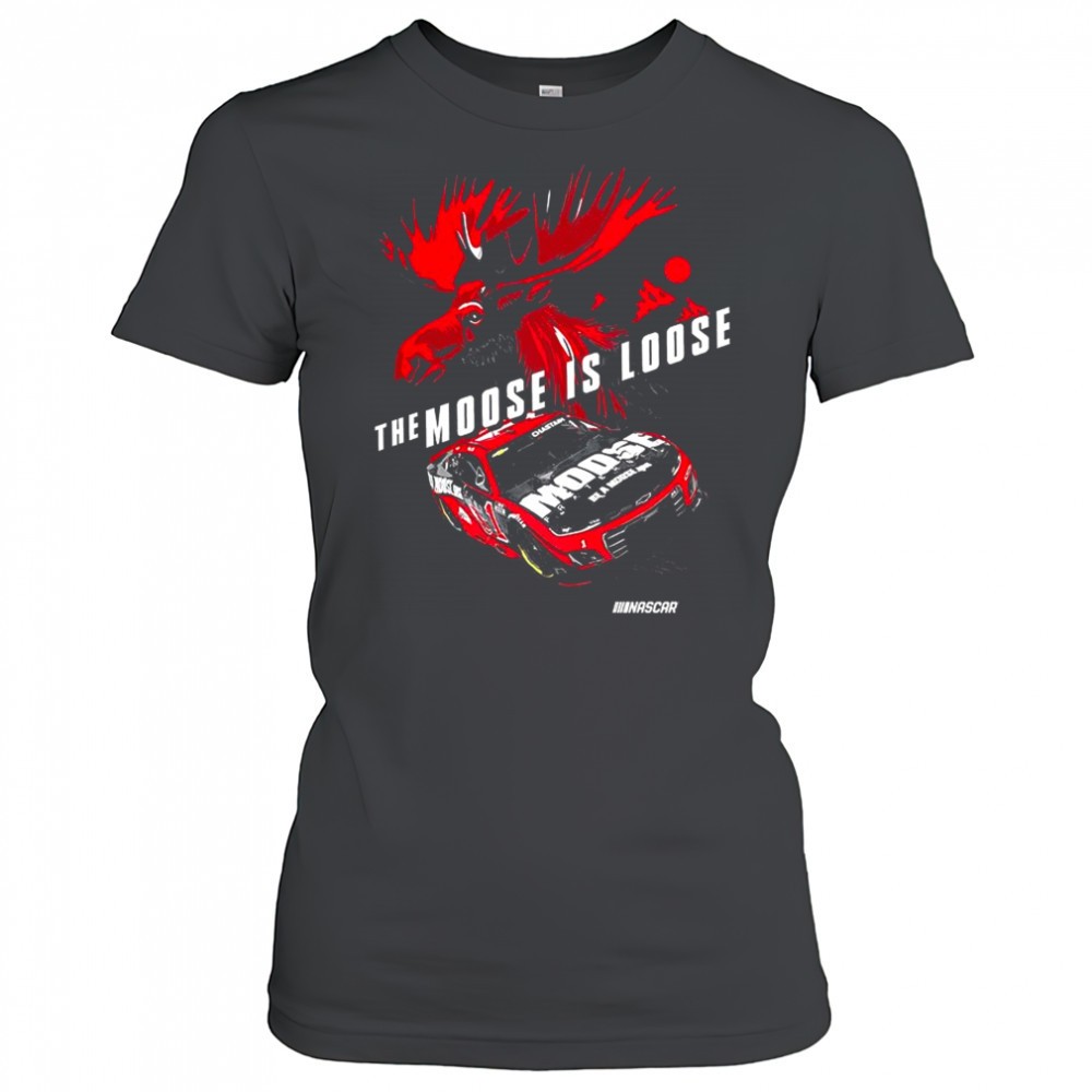 ross-chastain-trackhouse-racing-number-1-the-moose-is-loose-nascar-shirt-sfrnvg7k Ross Chastain Trackhouse Racing number 1 the moose is loose NASCAR shirt