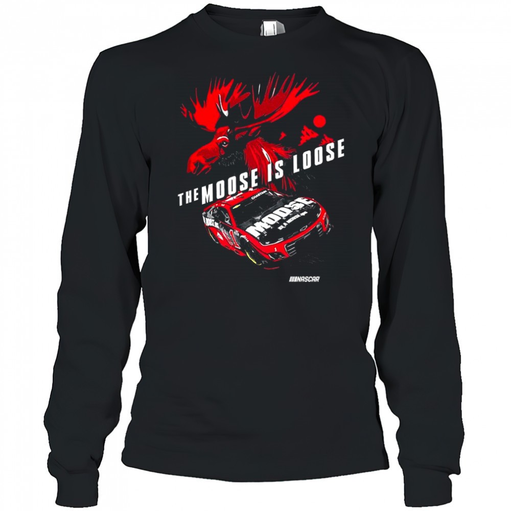 ross-chastain-trackhouse-racing-number-1-the-moose-is-loose-nascar-shirt-sfrnvg7k Ross Chastain Trackhouse Racing number 1 the moose is loose NASCAR shirt