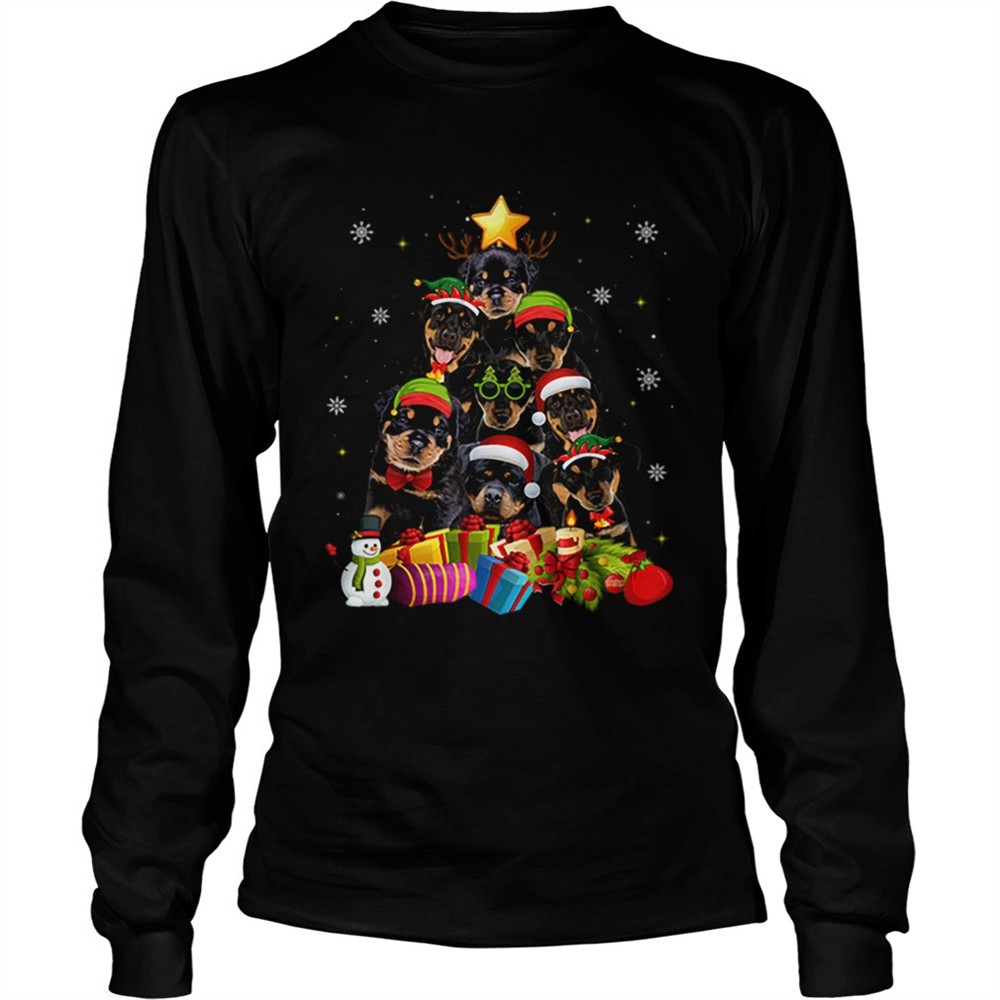 rottweiler-christmas-tree-shirt-de8res4w Rottweiler Christmas Tree shirt