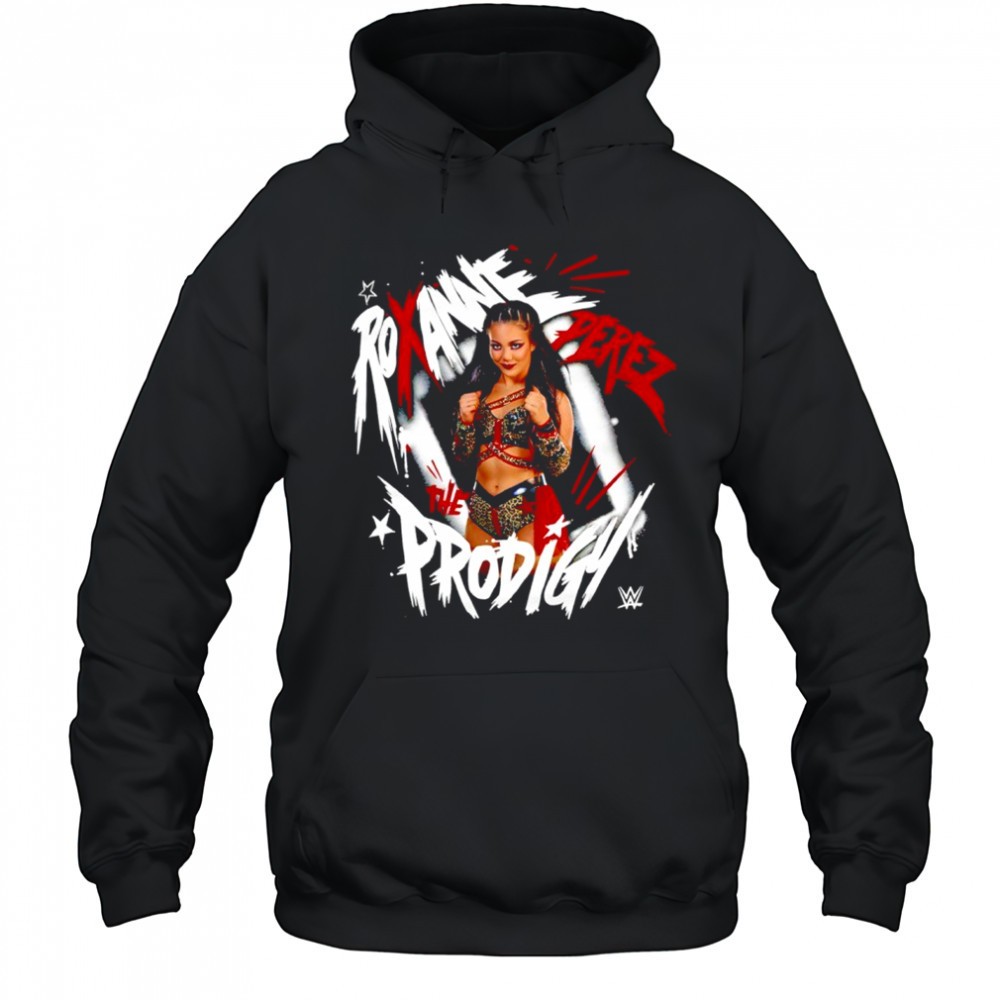 Roxanne Perez WWE The Prodigy graphic shirt