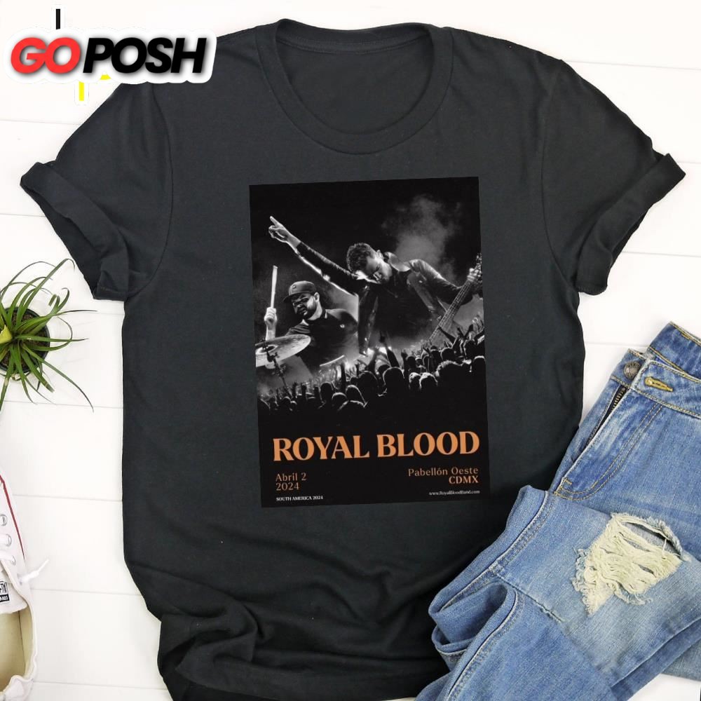 Royal Blood En El Palacio De Los Deportes 2025 Unisex T-Shirt