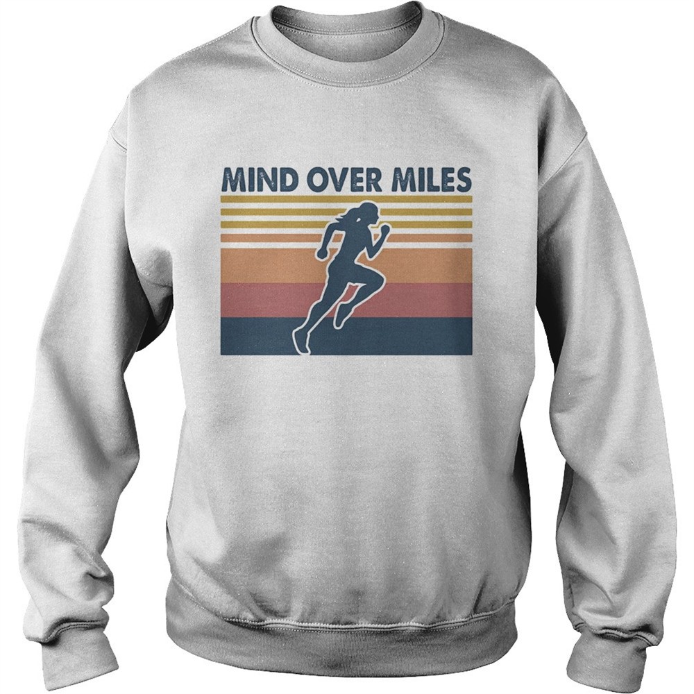 Running mind over miles vintage shirt