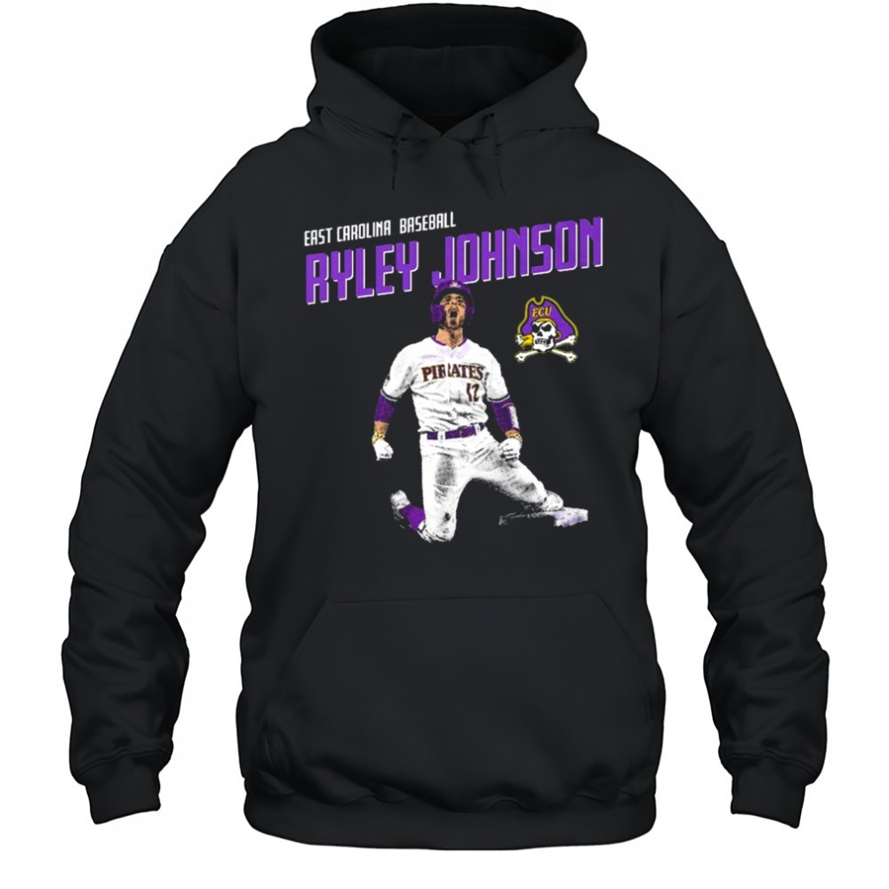 Ryley Johnson East Carolina Pirates baseball NCAA Division I 2025 Graphic t-shirt