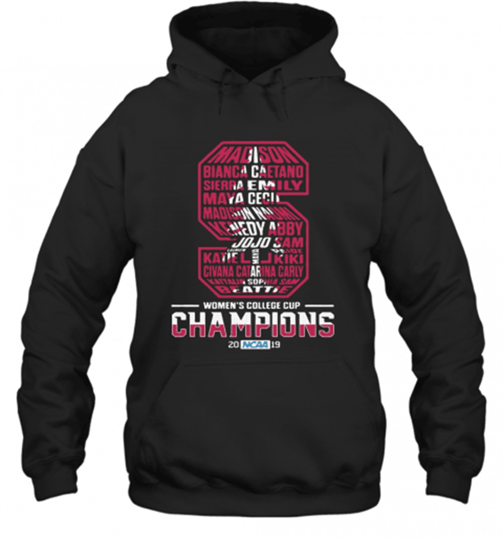 S WomenS College Cup Champions 2019 T-Shirt