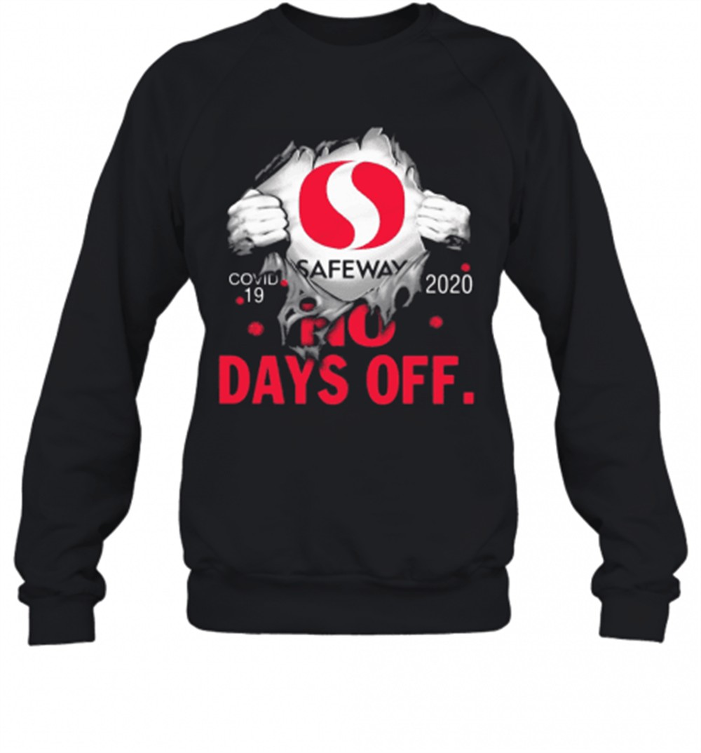 safeway-covid-19-2020-no-days-off-t-shirt-djjy53b7 Safeway Covid 19 2020 No Days Off T-Shirt