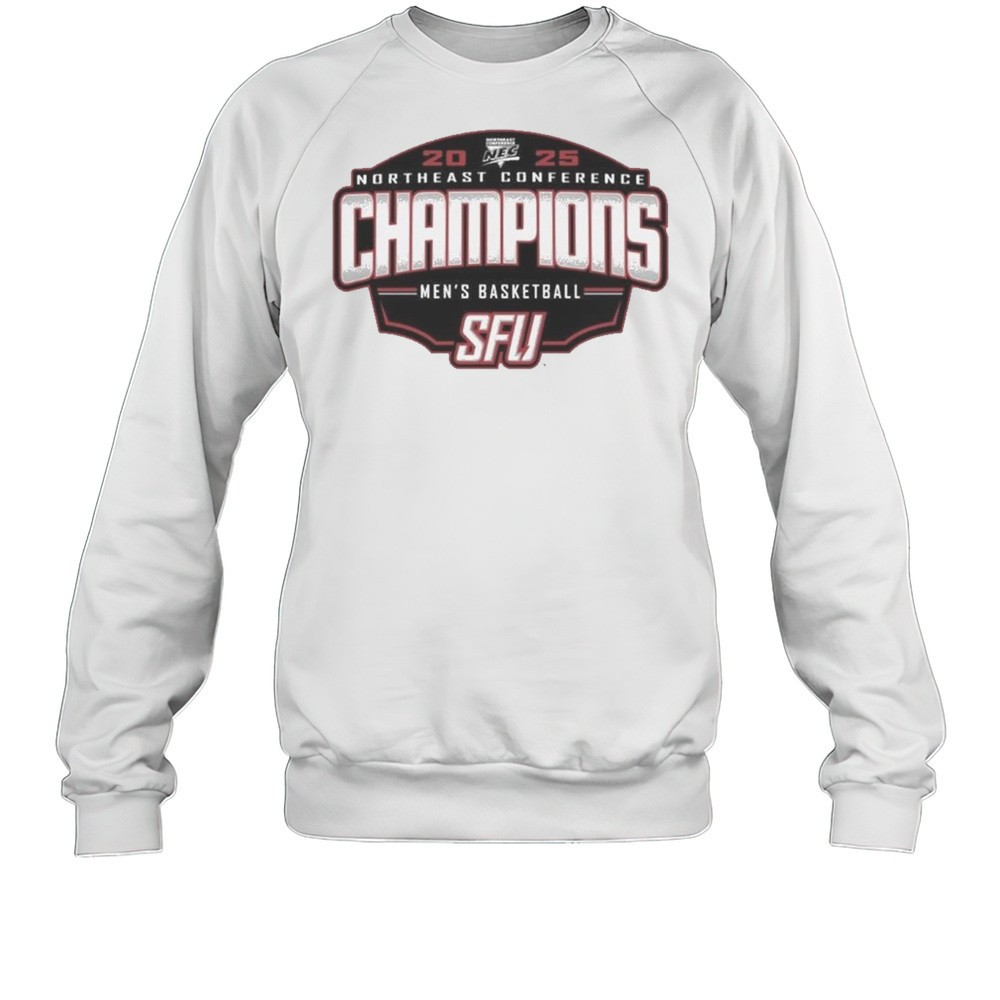 Saint Francis NEC 2025 Northeast Conference Champions Men Basketball Shirt