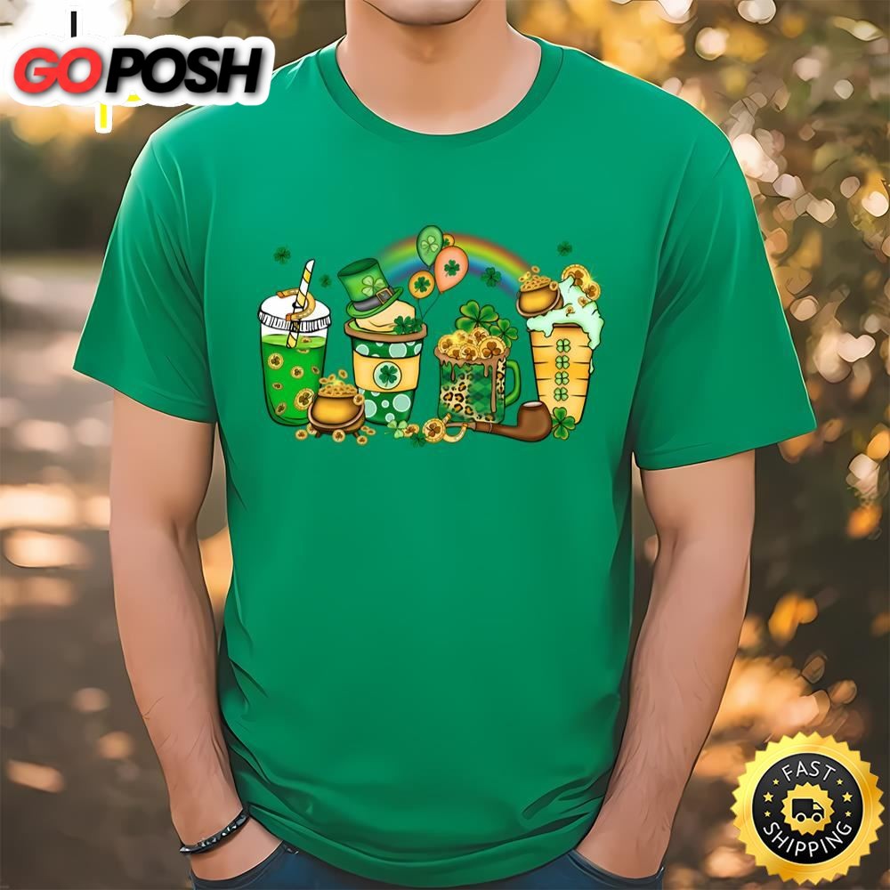 Saint Patricks Day Coffee T-Shirt