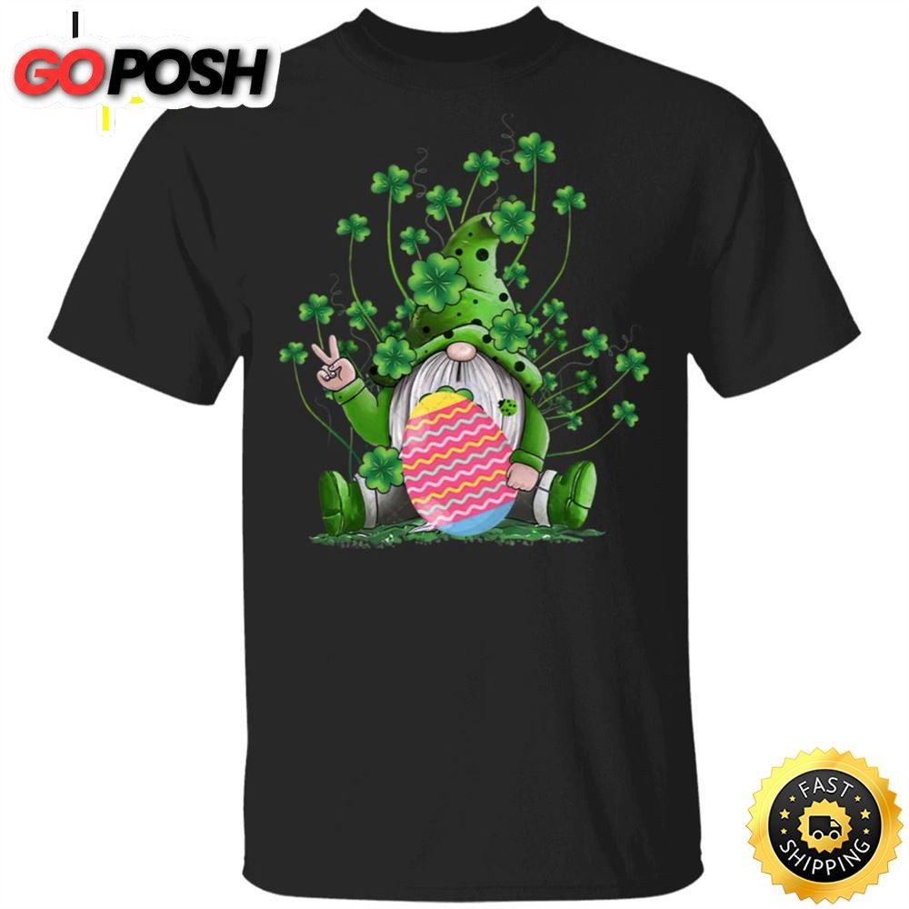 Saint Patricks Hippie Gnome Easter Egg Happy St. Patricks Day Shirt