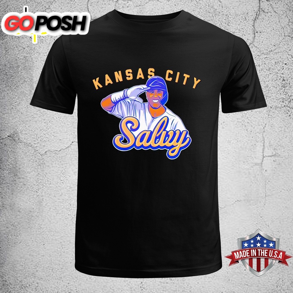 Salvy Salute Kansas City MLB Player Power 2025 Unisex T-Shirt