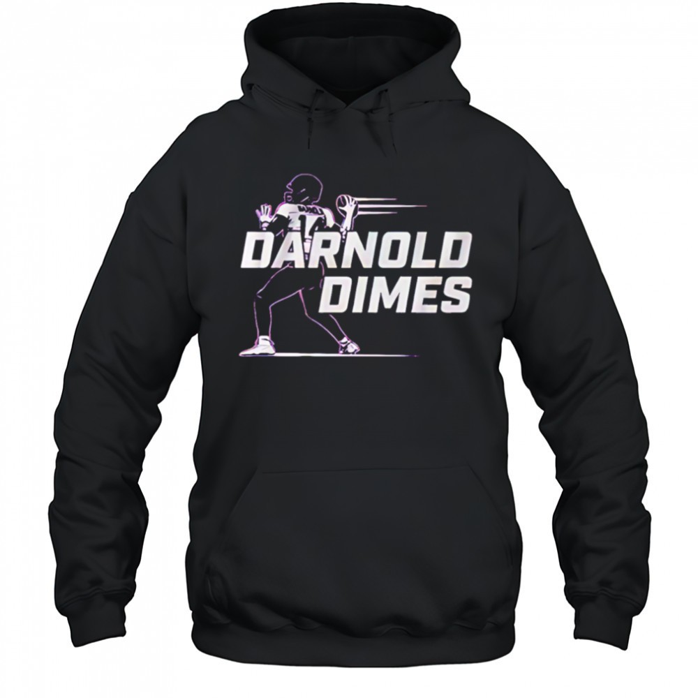 Sam Darnold Minneapolis Purple Dimes Short Sleeve Fashion Player shirt