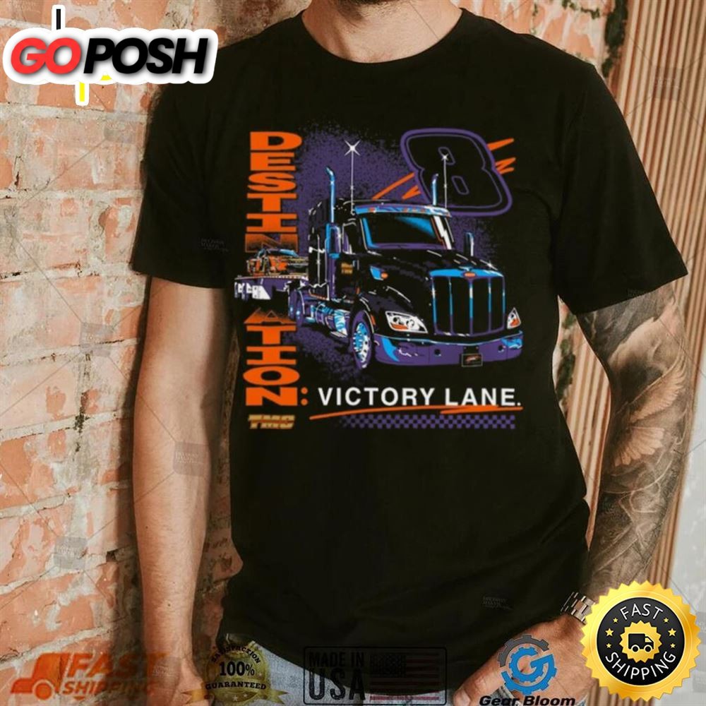 Sammy Smith Jr Motorsports Official Team Apparel Destination Victory Lane T Shirts