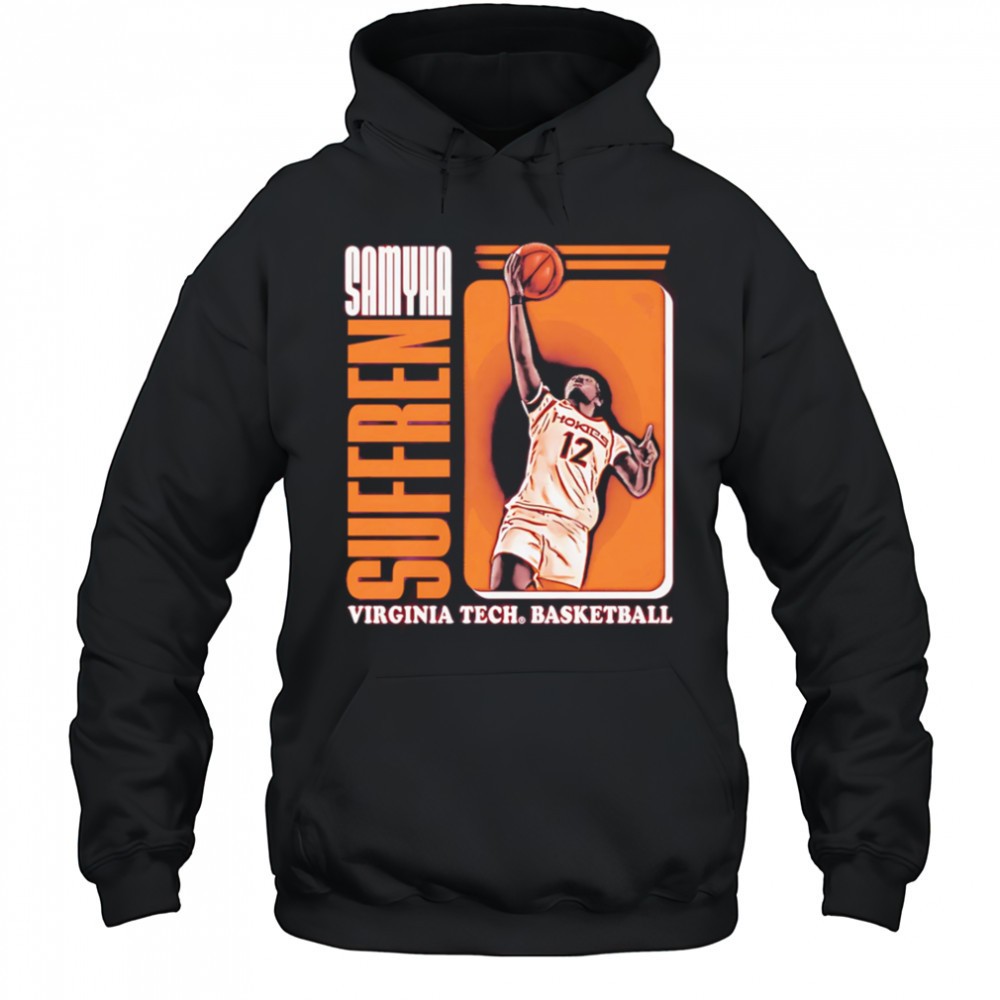 Samyha Suffren Virginia Tech basketball signature shirt