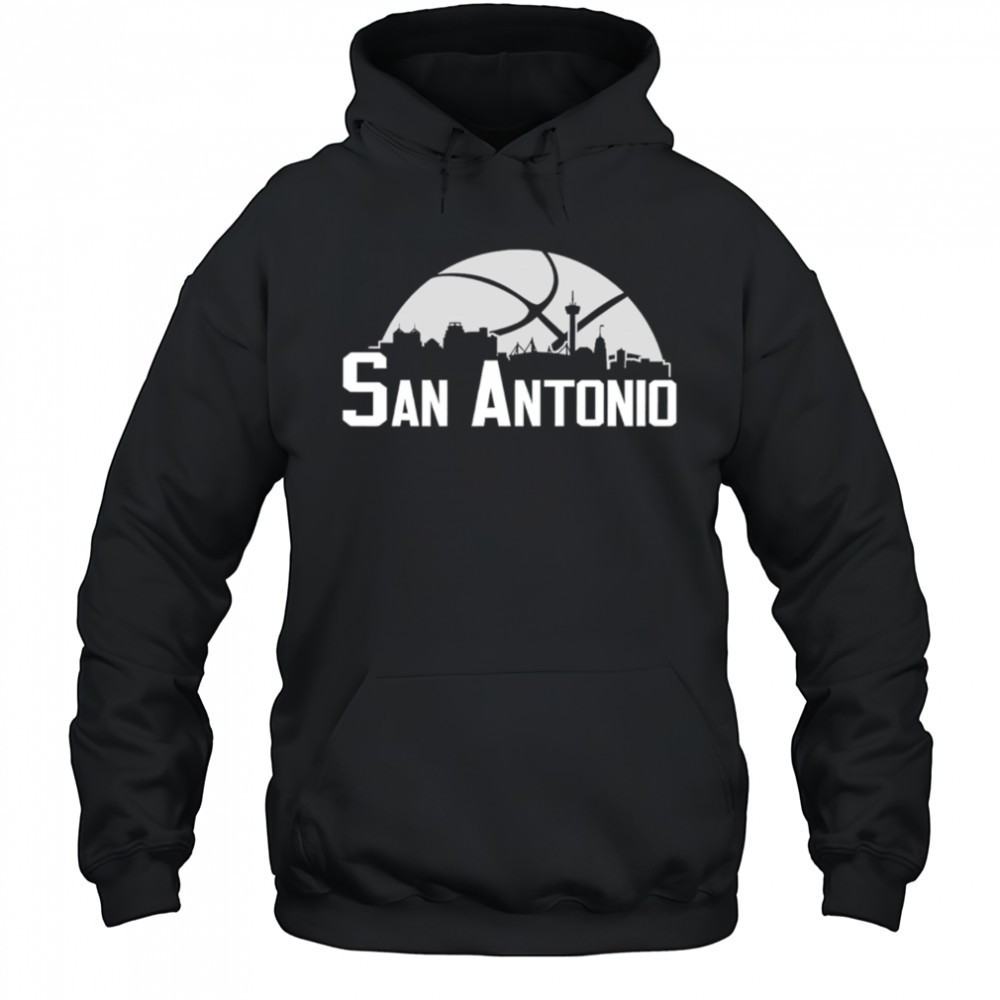 San Antonio Spurs Cityscape Skyline style 2025 shirt
