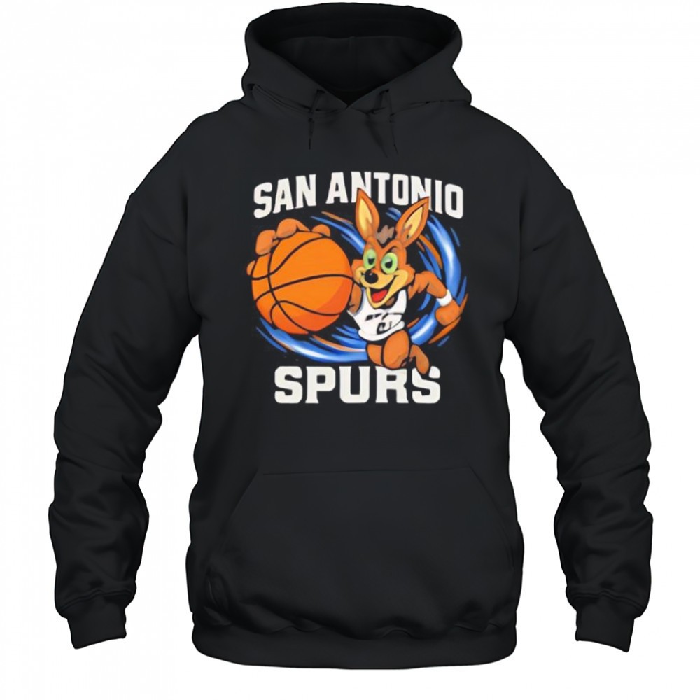 San Antonio Spurs mascot logo shirt