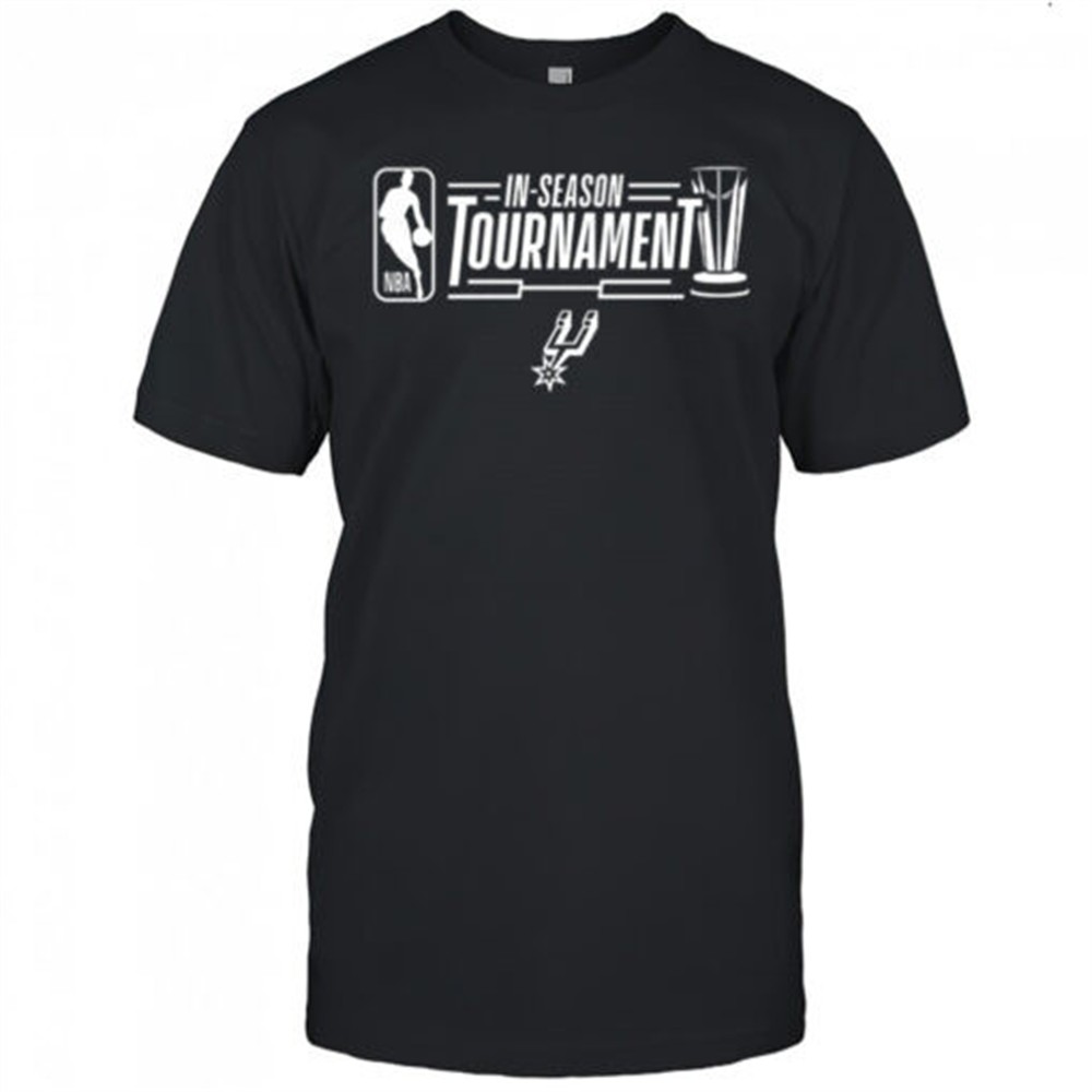 San Antonio Spurs NBA in-season tournament logo shirt