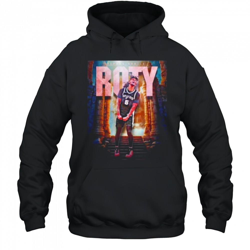 San Antonio Spurs Stephon Castle ROTY shirt