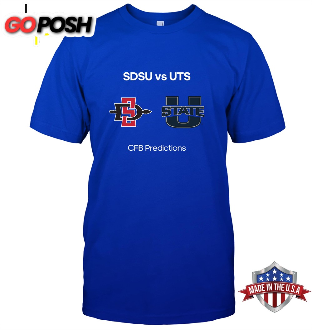 San Diego State vs. Utah State Picks & Best Bets 23rd Nov 2024 College Football Week 13 T-shirt