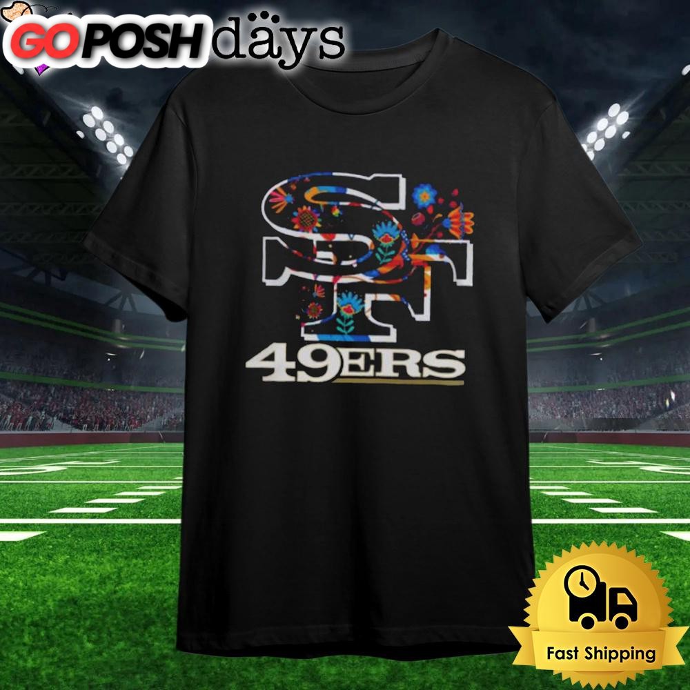 San Francisco 49Ers Dia De Los Muertos T Shirt