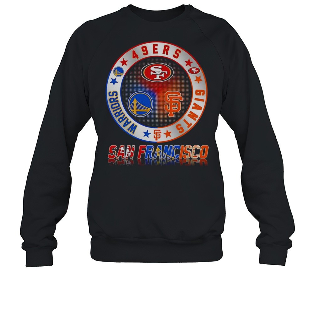 San Francisco 49ers Giants And Warriors Team Logo Shirt