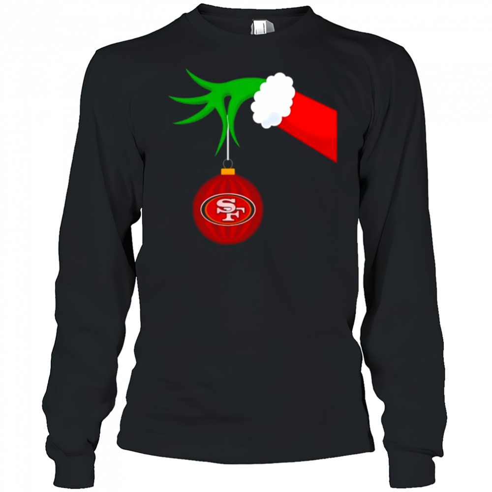 san-francisco-49ers-grinch-hand-holiday-shirt-b1zhj5sx San Francisco 49ers Grinch Hand Holiday Shirt
