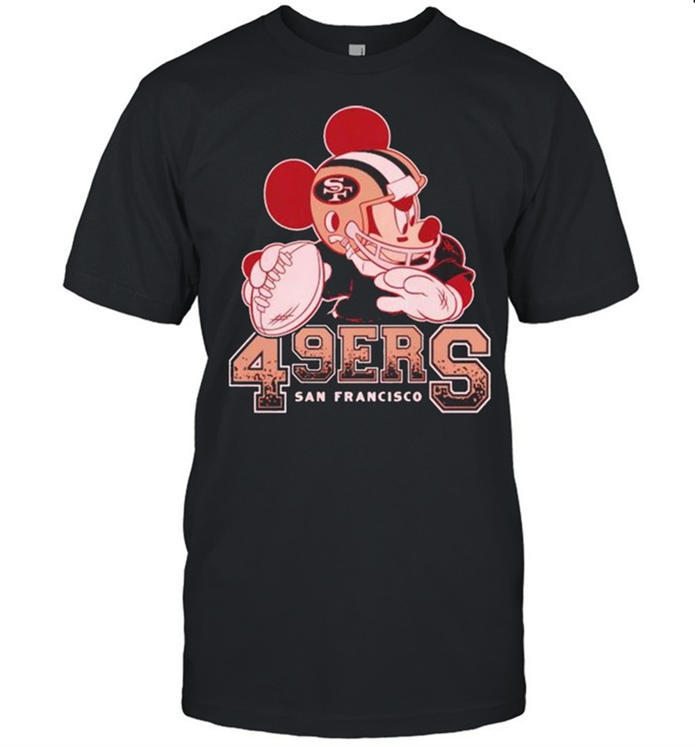 san-francisco-49ers-junk-food-disney-mickey-shirt-knv55rsv San Francisco 49ers Junk Food Disney Mickey shirt