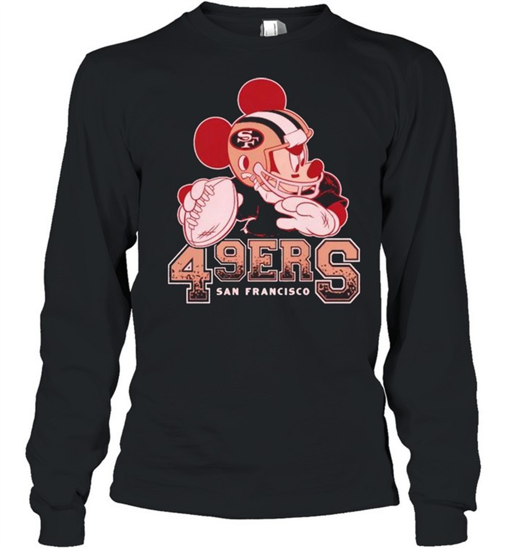 san-francisco-49ers-junk-food-disney-mickey-shirt-knv55rsv San Francisco 49ers Junk Food Disney Mickey shirt