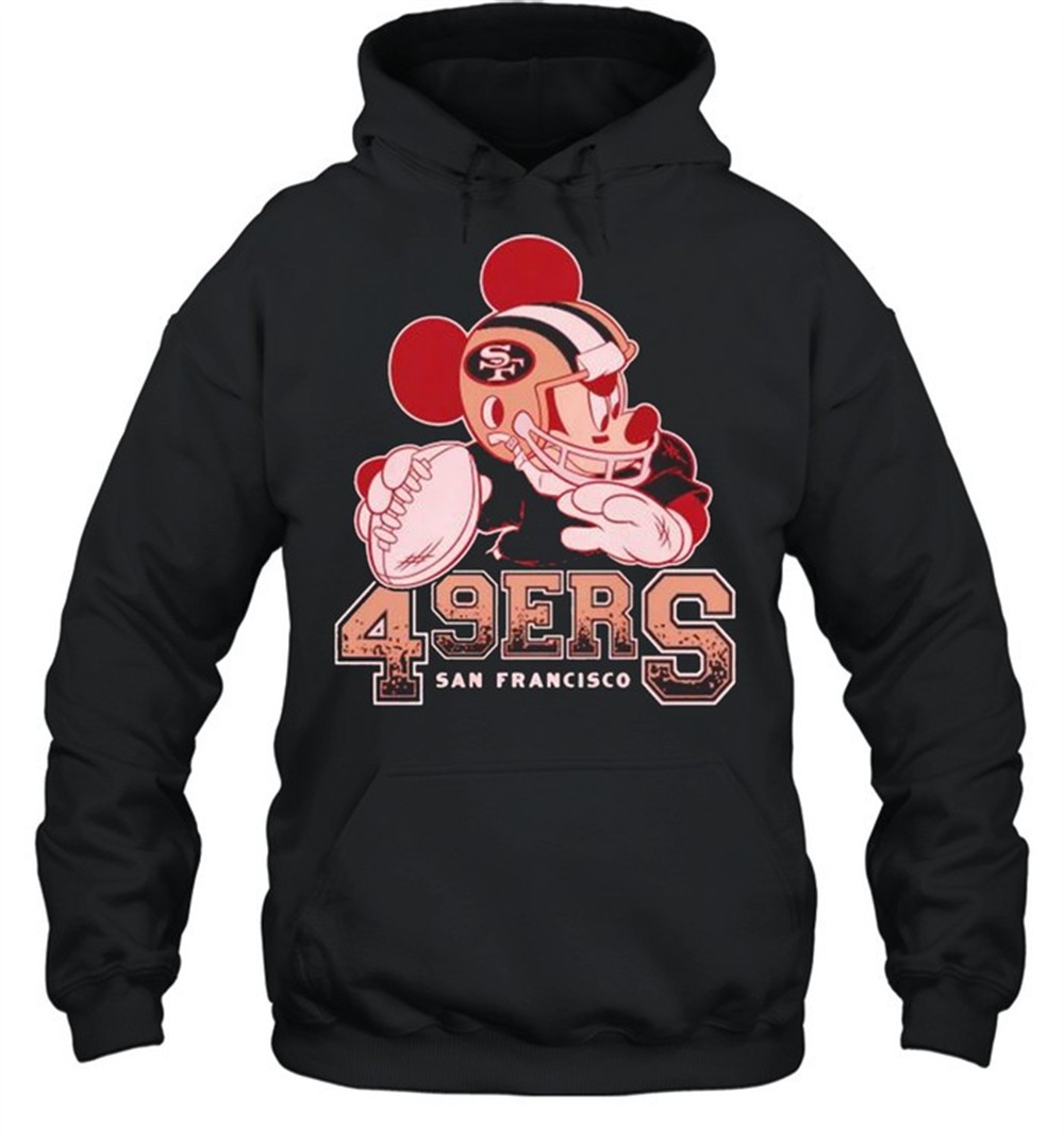 San Francisco 49ers Junk Food Disney Mickey shirt