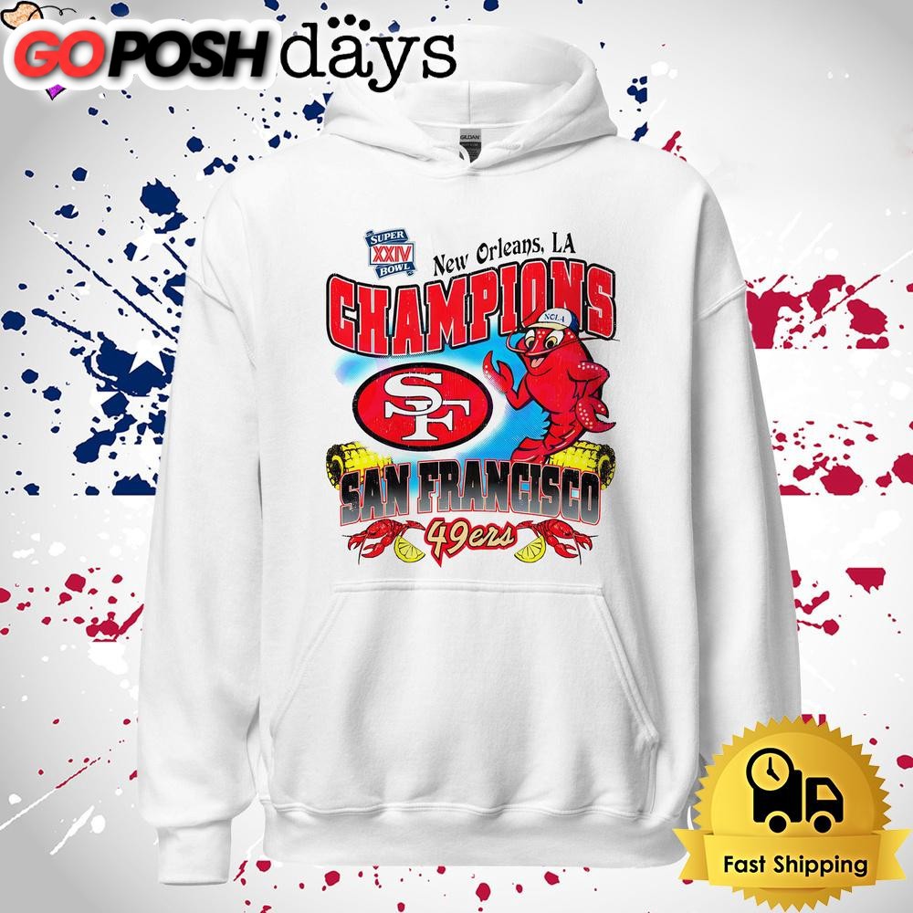 san-francisco-49ers-new-orleans-super-bowl-xxiv-champion-t-shirt-9k92o1zl San Francisco 49ers New Orleans Super Bowl Xxiv Champion T Shirt