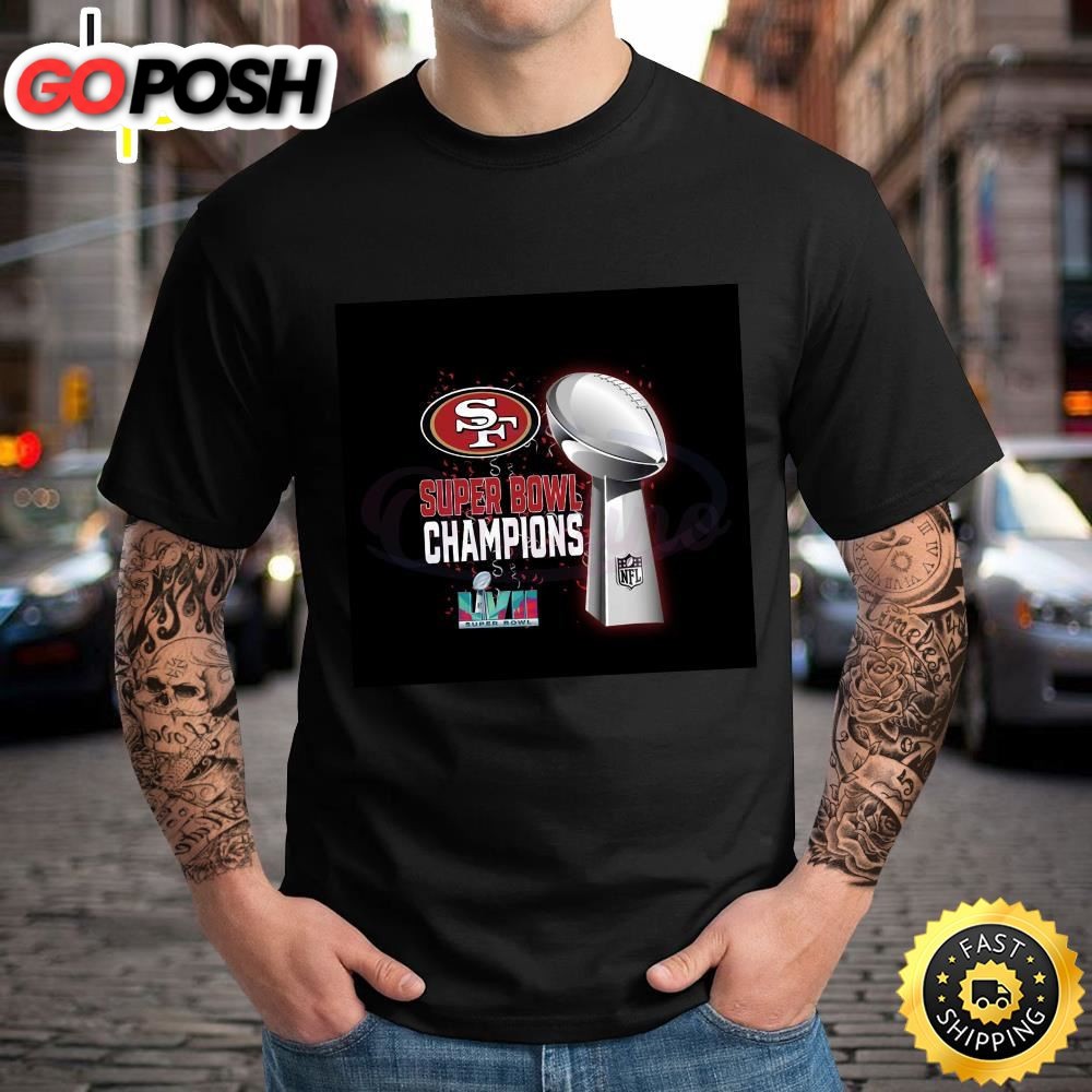 San Francisco 49ers Super Bowl Lvii 2025 Champions T-Shirt