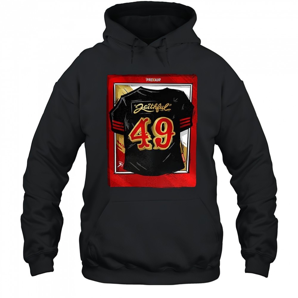 San Francisco 49ers vs Los Angeles Rams NFL 2025 Faithful shirt