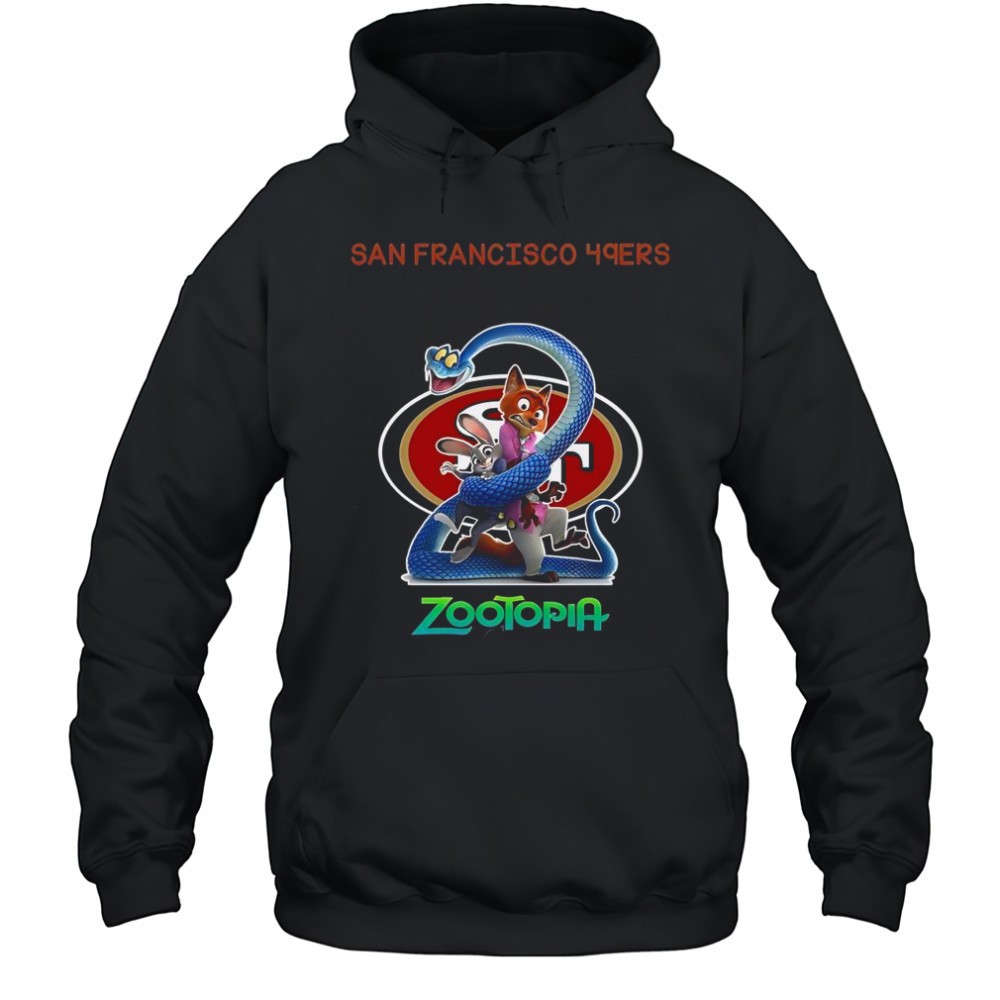 San Francisco 49ers Zootopia 2 T-Shirt
