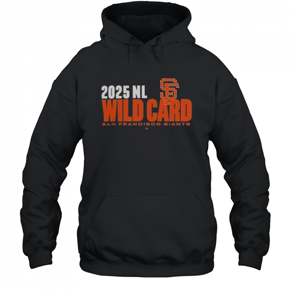 San Francisco Giants 2025 MLB Playoffs National League Wild Card T-Shirt