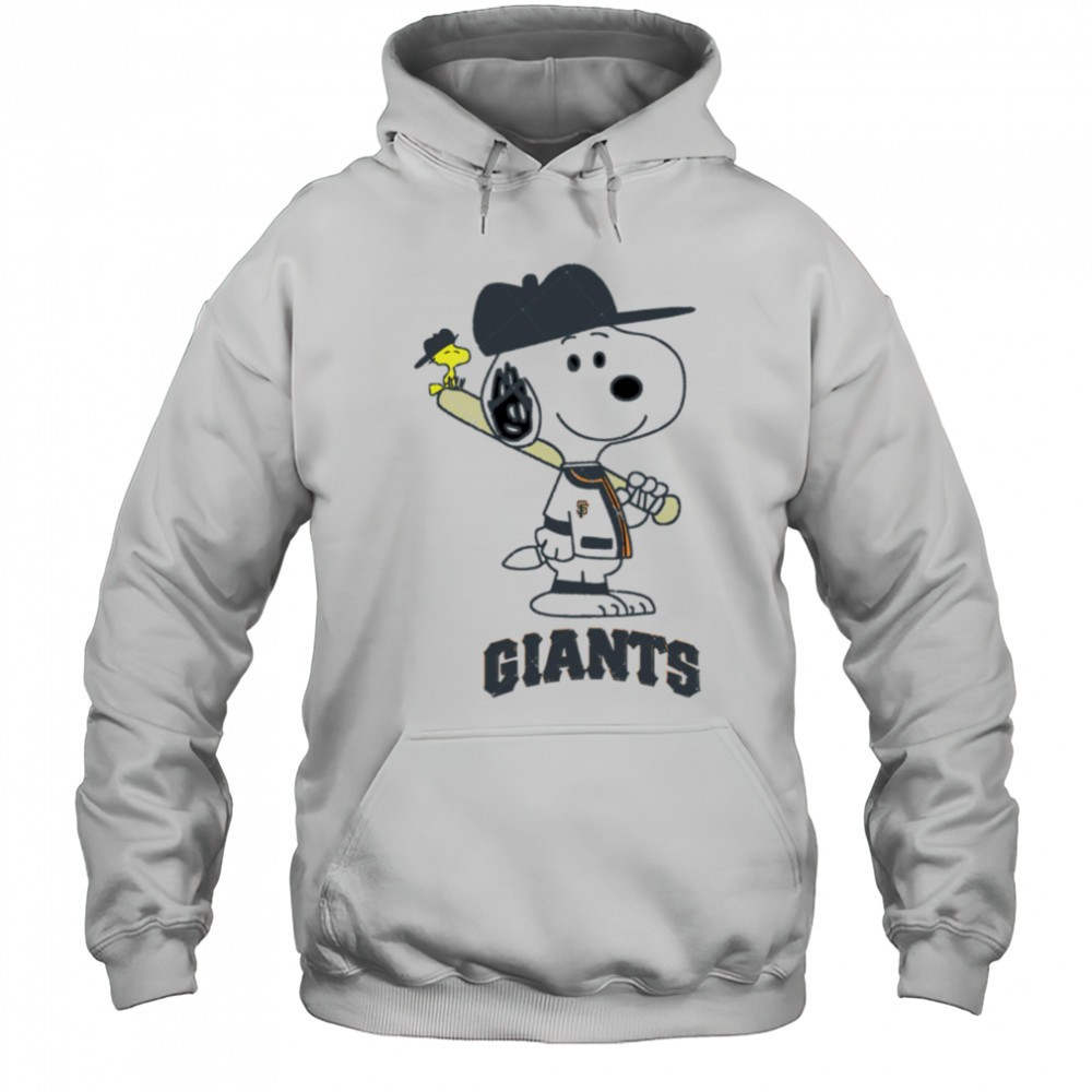 San Francisco Giants Snoopy Baseball funny cartoon shirt