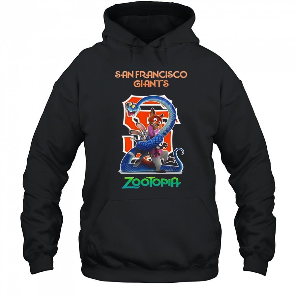 San Francisco Giants Zootopia 2 T-Shirt