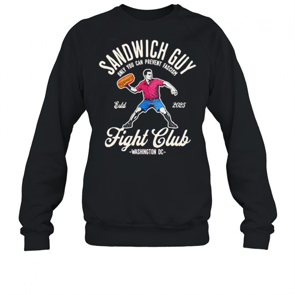 sandwich-guy-only-you-can-prevent-fascism-fight-club-shirt-3i08ldzv Sandwich guy only you can prevent fascism fight club shirt