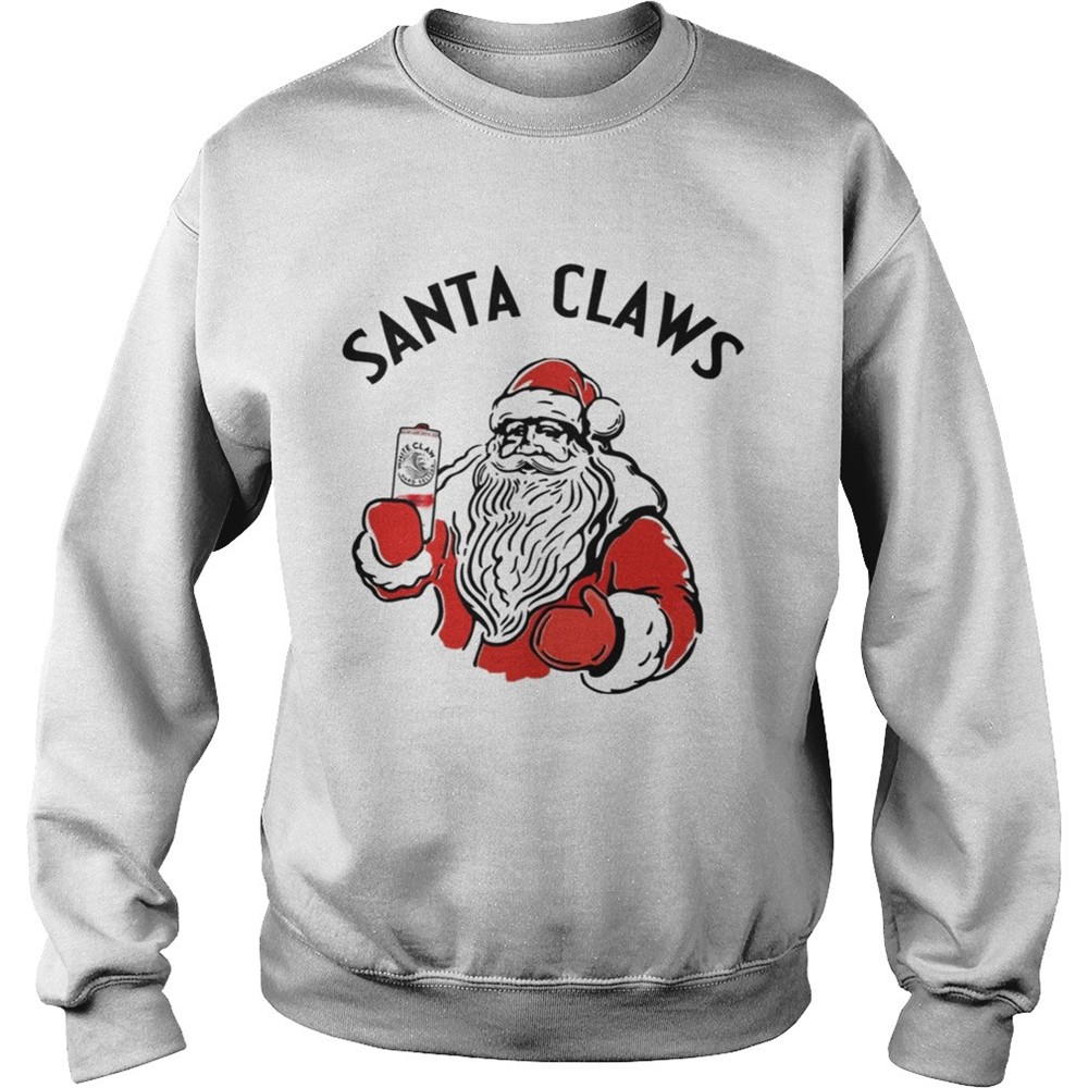 Santa Claus claws ugly Christmas shirt