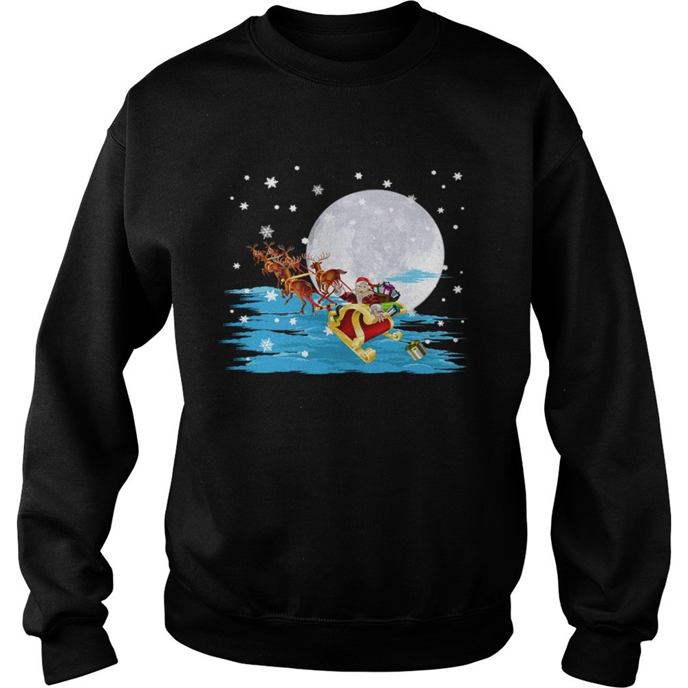 Santa Claus Gifts Christmas Sleigh shirt