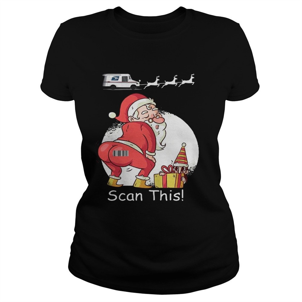 Santa Claus Scan This Shirt