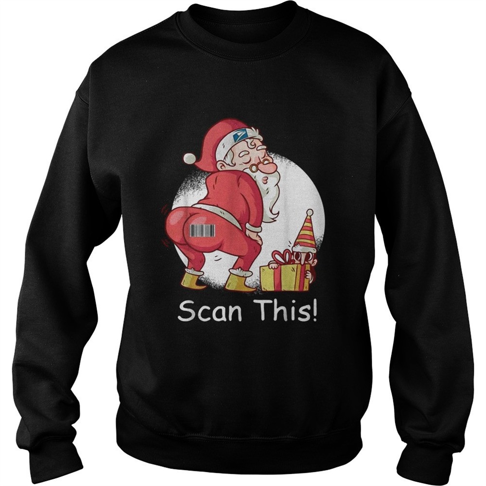 Santa Claus scan this shirt