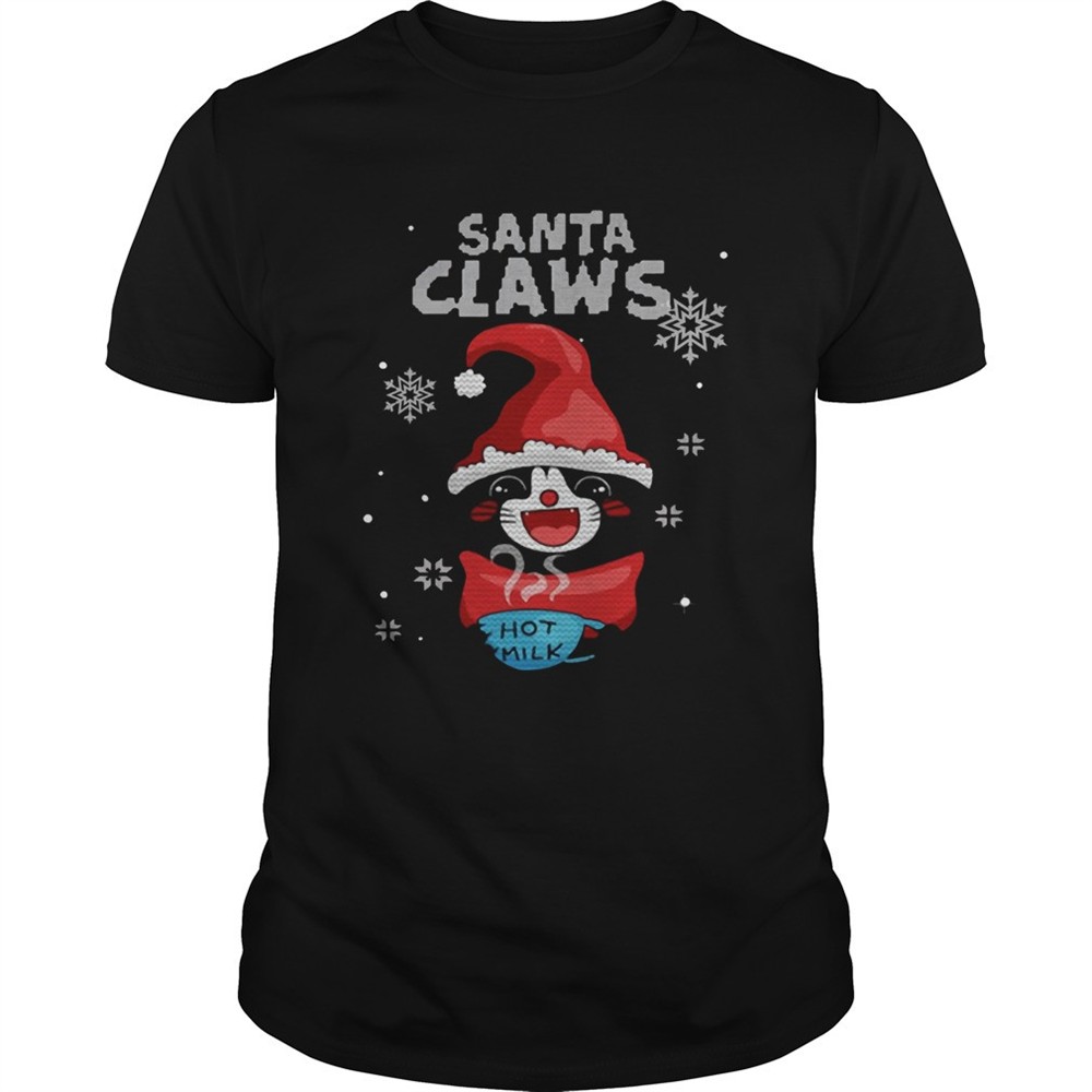 santa-claws-black-cat-ugly-christmas-shirt-7p7ex31l Santa Claws Black Cat Ugly Christmas Shirt